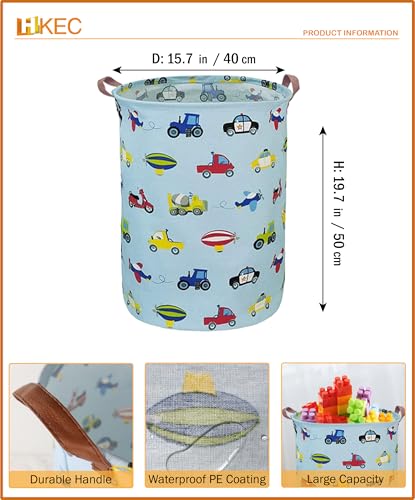 Kids Laundry Basket,Boys Toy Storage Bin,Baby Dirty Clothes Hamper,Nursery Hamper for Bedroom,Gift Baskets(Car) - color: Car