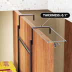 Simple Houseware Over Cabinet Door Organizer, Mesh Bronze - color: Brown