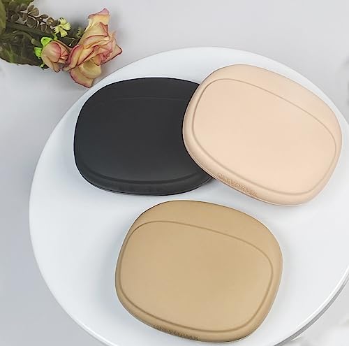 Silicone Headphone Organizer - Data Cable Storage Case - Mini Key Box - Portable Wired Headset Storage Bag (Black - Brown - Nude-3PCS) - color: Black-Brown-Nude