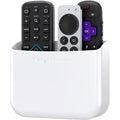 TotalMount Hole-Free Remote Holder – Eliminates Need to Drill Holes in Your Wall (for 2 or 3 Remote Controls – White – Quantity 1) - color: White