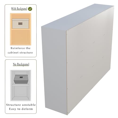 OSCHF 12-Cube Storage Shelf Bookcase - Wooden 3-Tier Floor Standing Open Bookshelf for Home and Office, Display Cabinet, Warm White - color: Warm White, size: 12-Cube