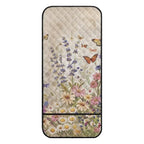 Butterfly Daisy Lavender Print Couch Arm Covers Dust Proof Recliner Armrest Organizer Polyester Sofa Arm Covers with 2 Side Storage Pocket for Magazine, Remote, Phone, Books - color: Butterfly Daisy Lavender