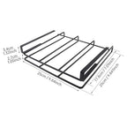 Chopping Board Rack Under Cabinet for Shelves with Board Thickness Less Than 27mm/1.06 inch, Cabinet Thickness Less Than 1.3 inches (34mm), No-Hole Multifunctional Chopping Board Rack