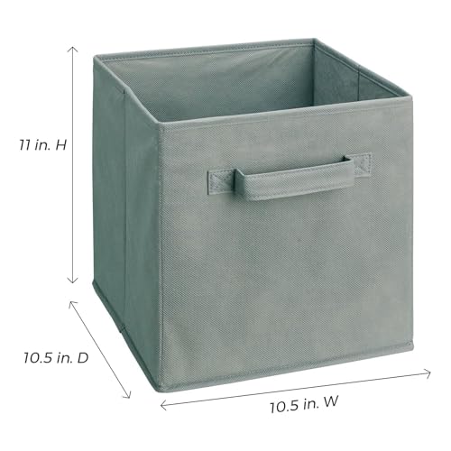 ClosetMaid 18657 Cubeicals Fabric Drawer, Gray, 2-Pack - color: Gray, size: 2-Pack, style: 2-Pack
