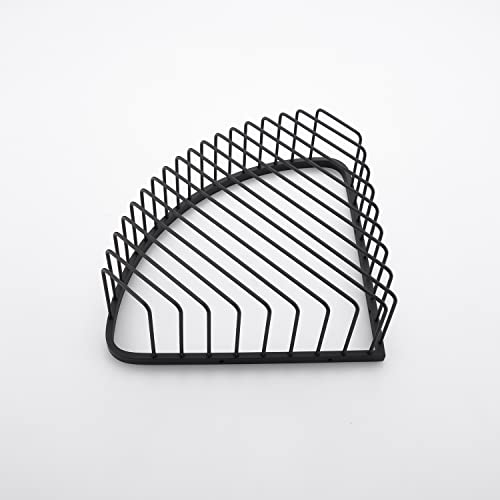 Bathroom Shower Caddy Corner Shelf Basket, Ultra Sturdy Rust-Proof Stainless Steel Shelf Organizer, Wall Mounted Storage Rack, Matte Black - color: Black, size: 90° Corner (1 Pack)