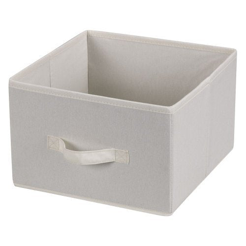 Household Essentials 311344 10 Pocket Hanging Shoe Storage Organizer for Closets | Natural Canvas - color: Natural