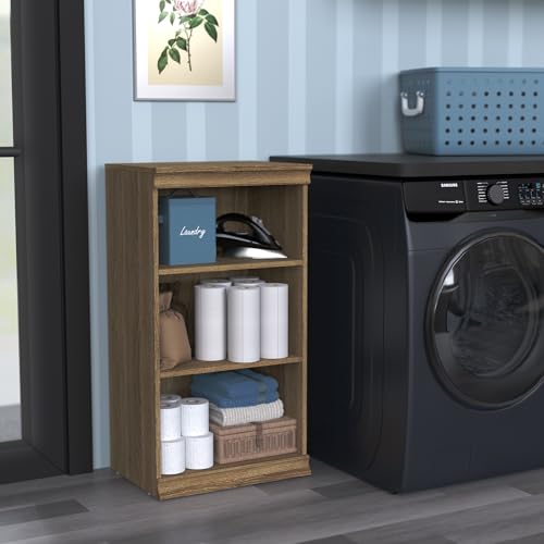 ClosetMaid Modular Storage Stackable 3-Shelf Unit, Sand - color: Sand