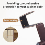 KES Over The Cabinet Towel Holder Fit 1" Thick, Kitchen Towel Holder for Cabinet, Over The Door Towel Bar with Extended Hooks, Brown 2 Pack, KTH500S26-OB-P2 - color: Brown