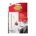 Command Closet Organization Essentials, 1 Broom Holder and 2 Utility Hooks, Damage-Free Hanging Household Cleaning Tool Organizer for Closet, Laundry Room, and Kitchen