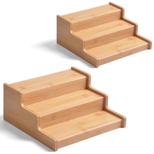 JinDoWin 2 Pack Cabinet Spice Rack Organizer - Enhanced Cabinet Spice Organizer, Practical Spice Rack Organizer for Cabinet and Efficient Cabinet Spice Organizer (2, 9 Inch) - size: 9 Inch