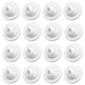 PlusRoc 16 Pack Self Adhesive Caster Wheels for Appliance, Load Capacity 14LBS Per Wheel, Mini Swivel Wheels Sliders Roller for Stand Mixers Air Fryers - style: Nylon Ball