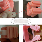 20 Pack Broom Holder Rubber Band Replacement Broom and Mop Grippers Elastic Strap Spare Parts for Broom and Mop Holder Adhesive Wall Mount Broom Gripper Broom Hanger Mop Organizer