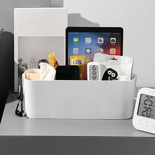Bedside Storage Caddy Organizer, 2 Pcs Bedside Bunk Table Bed Shelf Holder, Hanging Basket Storage Box Magazine Holder for College Dorm Loft Bed Side Rail Rv Bathroom Desktop Bunk Bedside