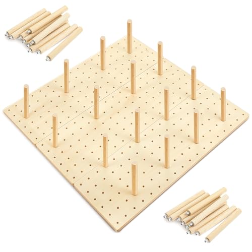 Kigley 3 Pcs Wood Pegboard Drawer Organizer with 32 Pegs Wooden Peg Board Drawer Shelf Organizer Adjustable Peg System for Dishes Plate Pot Container Cookware Utensil Kitchen(17 x 5.91 in) - size: 17 x 5.91 in