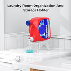 ZHANDEYUA Liquid Laundry Holder, Stand for Laundry Room Organization and Storage, laundry detergent dispenser (Clear) (1Pack)