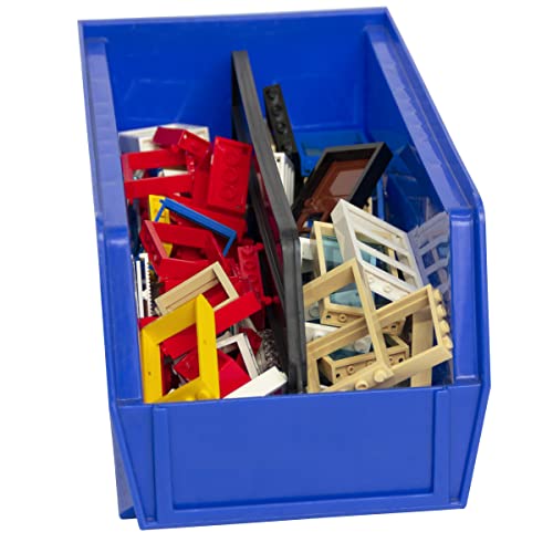 Akro-Mils 40230 Plastic Length Dividers for AkroBins Stackable Storage Bins Models 30230, 30235, 30255, Custom Storage Inserts for Tools, Crafts & Supplies, 6-Pack, Black - color: Black, size: 6-Pack | Fits 30230, 30235, 30255