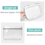 Pensino Laundry Pods Container Laundry Pod Holder with Lid, Laundry Room Storage Container for Detergent Pods Laundry Powder Scent Booster Container with Scoop (2 Pack) - size: 2.8L*2