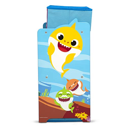 Baby Shark Design & Store 6 Bin Toy Storage Organizer by Delta Children - color: Baby Shark