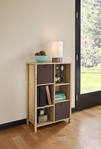 ClosetMaid 16053 Premium Adjustable 6-Cube Organizer, Weathered Oak - color: Weathered Oak, size: 6-Cube