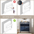 Nicetree Shoe Storage Cabinet, Shoe Cabinet with 2 Flip Drawers, Narrow Shoe Rack Cabinet, Farmhouse Slim Shoe Cabinet Storage for Entryway,Blue - color: Navy Blue, style: 2-Drawers