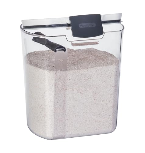 ProKeeper Flour Storage Container, 4-Quart, BPA-Free Plastic, Dishwasher Safe - color: Flour Keeper, size: 1 Piece