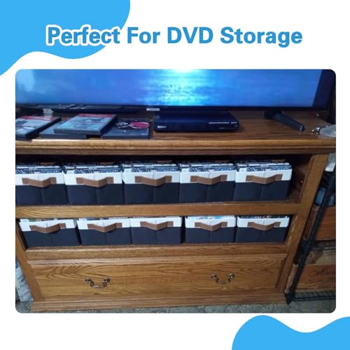 GhvyenntteS Storage Baskets for Organizing, Fabric Storage Bins with Leather H&les, Foldable Rectangular Storage Baskets for Shelves, Closets, Home, Office(Black/White, 6 Pack)11.8X7.9X5.1 in - color: Black&White, size: Small-11.8"x 7.87"x 5.11"-6pcs