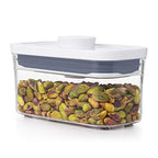 OXO Good Grips POP Container - Slim Rectangle Mini 0.4 Qt - color: White, size: 0.4 Qt - Rectangle