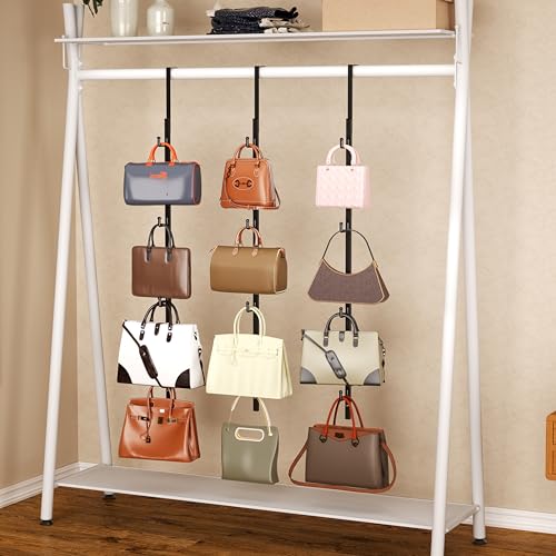 SWTYMIKI Over Door Hat Rack - Hat Organizer with 4 Hooks Design, Hanging Baseball Cap Organizer Storage Holds Up to 20 Caps for Door, Bedroom, Closet (Black) - color: black, size: 1 Pack