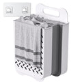 Plastic Foldable Laundry Basket with Handle, 42L Wall Mounted Laundry Hamper Freestanding Dirty Clothes Hamper, Collapsible Laundry Baskets Pop Up Hamper Storage Container for Snacks Dolls - size: XL