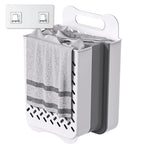 Plastic Foldable Laundry Basket with Handle, 42L Wall Mounted Laundry Hamper Freestanding Dirty Clothes Hamper, Collapsible Laundry Baskets Pop Up Hamper Storage Container for Snacks Dolls - size: XL