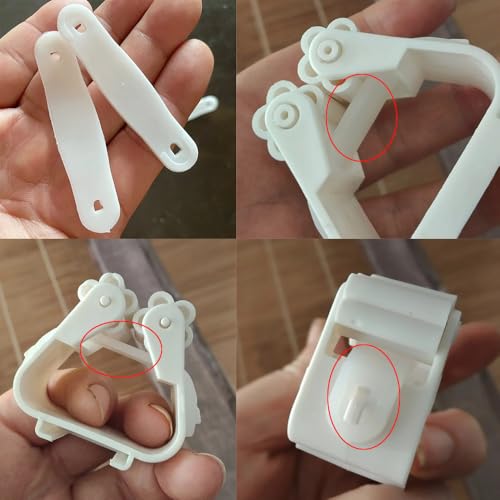 20 Pack Broom Holder Rubber Band Replacement Broom and Mop Grippers Elastic Strap Spare Parts for Broom and Mop Holder Adhesive Wall Mount Broom Gripper Broom Hanger Mop Organizer