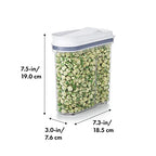 OXO Good Grips Mini All Purpose Dispenser – 1.2 Qt for Nuts and More,Clear,1.2 Qt - Nuts - size: Extra Small