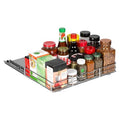 Pull-Out Cabinet Spice Rack Organizer - Slim Slide-Out Storage for Spices, Bottles & Jars, Premium Heavy-Duty Steel, Easy Install for Narrow Kitchen Cabinet - 16 ⅜ W x 10 ½ D x 2 ¾ H, Chrome - size: 16 Inch - Single