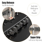 Mop and Broom Holder Wall Mount,Command Broom Holder Hanger Wall Mount,Tool Hangers for Garage Wall