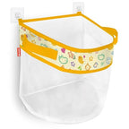 UNEEDE Duck Print Bath Toy Organizer, 4.15 Gallons Bathtub Toy Holder, Quick Dry Mesh Shower Caddy, Yellow Duck Stuff - style: Yellow duck