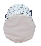 KUNRO Kids Laundry Hamper Clothes Gift Basket Storage Laundry Baskets Organizer Bin with Handles for Nursery Room (Black Star) - color: Star
