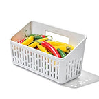 OXO Good Grips Produce Saver – Crisper Basket, 4.15 x 9.2 x 5.05 in, White - style: Crisper Basket