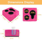 Couch Cup Holder Pillow Tray! Keep Drinks Hand Reach and KeepTemp, Prevent Spills and Use Anywhere. Cup Holder for Couch, Bed, Car, Courtyard, Park, Beach. Pink - color: Pink, size: 9.4" x 9.4" x 3.9"