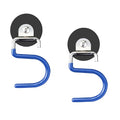Magnetic Broom Hooks Broom Holder Do Not Require Drilling Warehouse Kitchen Refrigerator Metal Surface Suitable Broom Holder Wall Mount (Blue, Single) - color: Blue, size: Single