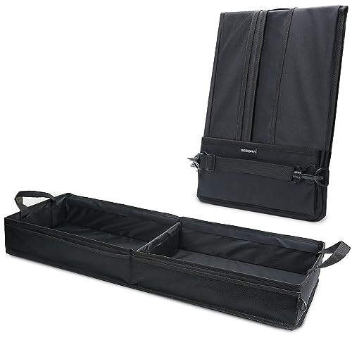 GEEDAR Under Seat Storage Truck Tool Box Organizer for Truck Underseat Storage Ford F150 F250 F350 Chevy Silverado Accessories (2 Compartment for the Bench Seat) - size: for Truck Bench Seats