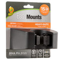 Duck EasyMounts Mop and Broom Holder - Heavy Duty Wall Mount Rack for Home Organization and Storage - No Tool Install - Holds Up to 15 lbs - Black, Pack of 1 Hook & All Hanging Hardware - size: 1 Pack, style: Tool Holder