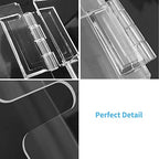 Earth Breeze Laundry Detergent Sheets Organizer - Clear Acrylic Dispenser with Lid for Laundry Room