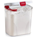 PrepSolutions Flour Keeper – Airtight Storage Container for Flour, Sugar & Dry Goods, 5 lb Capacity, BPA-Free, Easy Pour Design - size: 3.8 qt