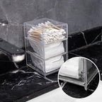Small Desk Organizer with Drawer, Desktop Organization for Office Supplies, Jewelry Storage Box