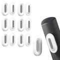 Nearockle 6 Pack Magnetic Remote Control Holder Wall Mount, 2025 Upgraded Smaller & Stronger Magnetic Silicone Remote Control Organizer TV Remote Charger Holder Caddy Back of TV (White) - color: White, size: 6 Pack