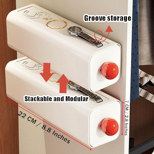 OULIGET Dishwasher Pods Storage Container,Hanging Storage Drawer for Detergent,Wall Kitchen Sink Cabinet Door Holder Storing for Laundry Pods Packaged Food Candy