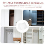 Portable Wardrobe Cube Organizer Set 2 Pcs Modular Closet Organizer Adjustable Shelving Versatile Storage for Bedroom and Laundry