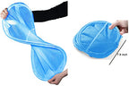 Larpur Pack of 2 Pop up Laundry Hampers, Collapsible Laundry Baskets, Portable Mesh Clothes Hampers for Home Room, College Dorm, Apartment, Foldable Hamper with Carry Handles, Sky Blue - color: 2*Sky Blue