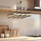 Chopping Board Rack Under Cabinet for Shelves with Board Thickness Less Than 27mm/1.06 inch, Cabinet Thickness Less Than 1.3 inches (34mm), No-Hole Multifunctional Chopping Board Rack