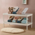 EUBUY Shoe Slots Organizer, Shoe Stackers for a Pair of Shoes, Adjustable Shoe Stacker Storage Space Saver for Closet Organization and Maximizing Storage